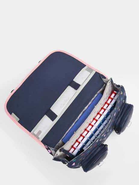 Cartable 38 Cm VintageNavy Heart - Caméléon - CP CE1 CE2 – Image 3