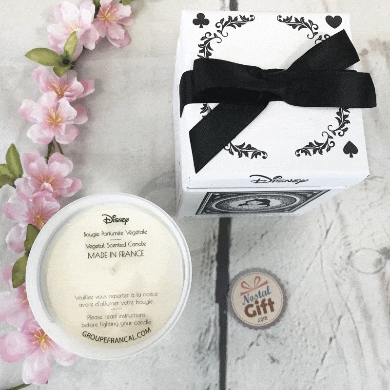Bougie Alice Au Pays Des Merveilles Et Son Coffret Cadeau - Parfum Nuances De Thé – Image 3