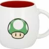 Mug Rond Super Mario En Céramique - Champignon - 360ml
