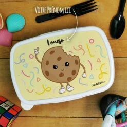Boîte à Goûter Enfant PersonnaliséeCookie