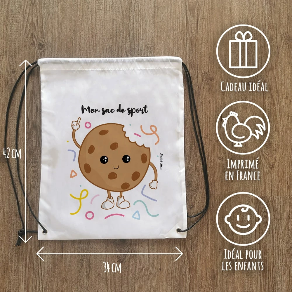 Sac à Dos Sport : Gym, Piscine... - Cookie – Image 3