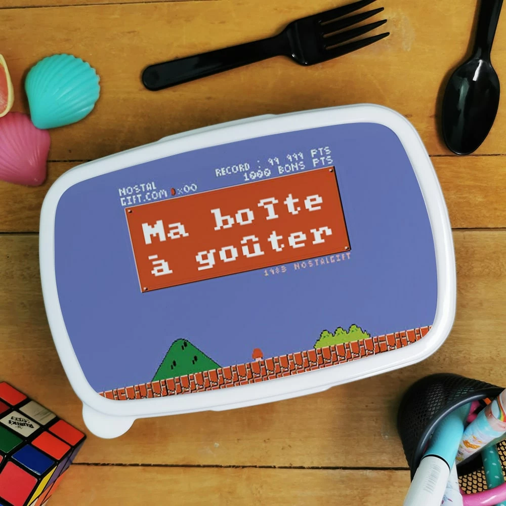 Boîte à Goûter & Gourde Enfant Retrogaming – Image 2