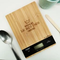 Balance En Bois Prénom Personnalisable - "Le Roi Des ..."