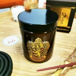Harry Potter - Bougie Avec Couvercle Gryffondor - Parfum Musc Boisé