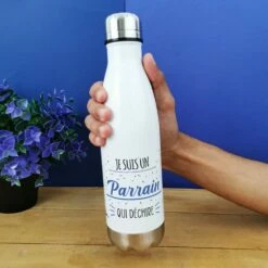 Bouteille Isotherme 500ml"Parrain Qui Déchire"