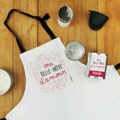 Tablier De Cuisine "Belle-mère D'amour" De La Collection "D'amour