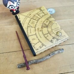 Carnet Harry Potter Lumineux - Carte Du Maraudeur
