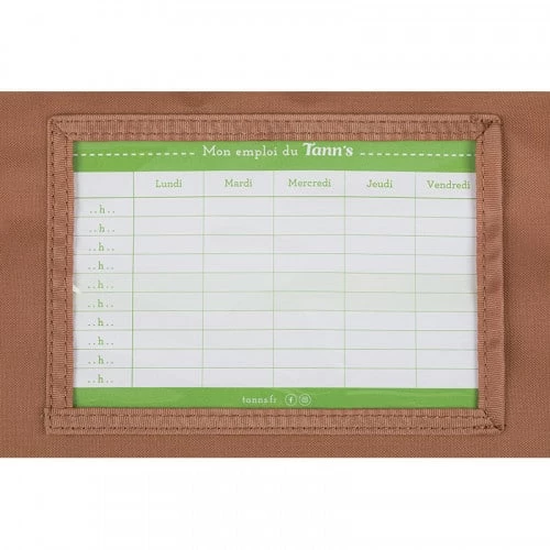 Cartable à Roulettes Bleu Marine Camille 38 Cm Orné D'un Porte Clé Sneaker - Tann's – Image 6