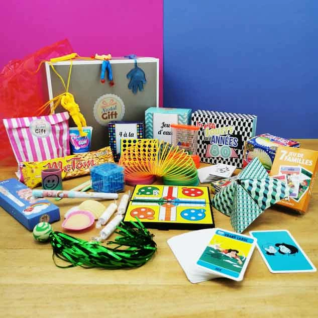 Coffret Cadeau « Jouets Des Années 80 » - Cadeau Femme