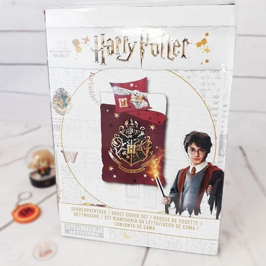 Harry Potter - Parure / Housse De Lit Bordeaux En Coton 1 à 2 Personnes (140 X 200 Cm) – Image 2