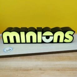 Lampe LED 30cm Logo Les Minions
