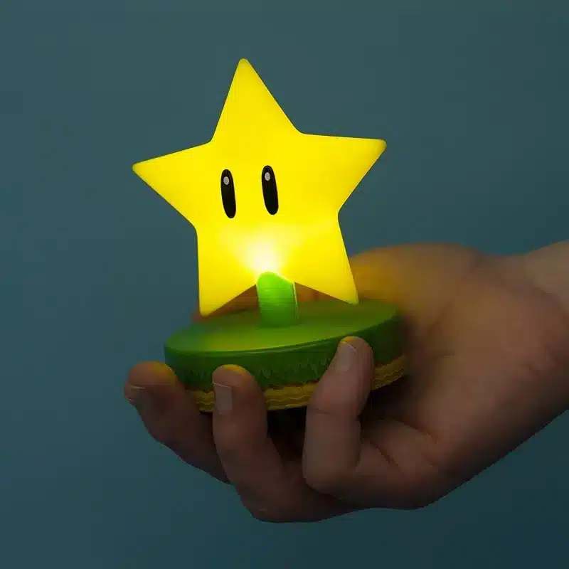 Lampe Veilleuse Mario Bros - Super Etoile