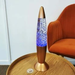 Lampe à Lave Lumineuse à Paillette 35 Cm