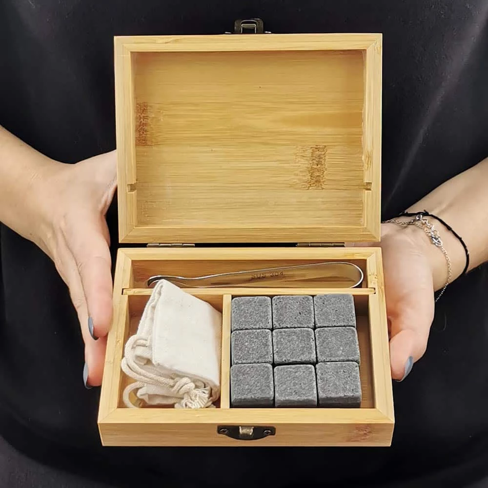 Coffret Cadeau Whisky : 9 Pierres Dans Une Boîte Personnalisée - Mon Tonton D'amour – Image 5