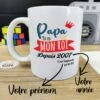 Mug Personnalisé - Papa Tu Es Mon Roi
