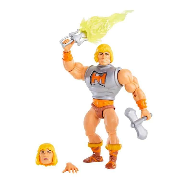 Les Maîtres De L'univers Figurine Articulée - Musclor 14cm (Mini Bande Dessinée Incluse) – Image 8