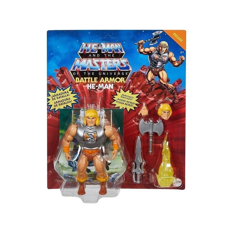Les Maîtres De L'univers Figurine Articulée - Musclor 14cm (Mini Bande Dessinée Incluse) – Image 11