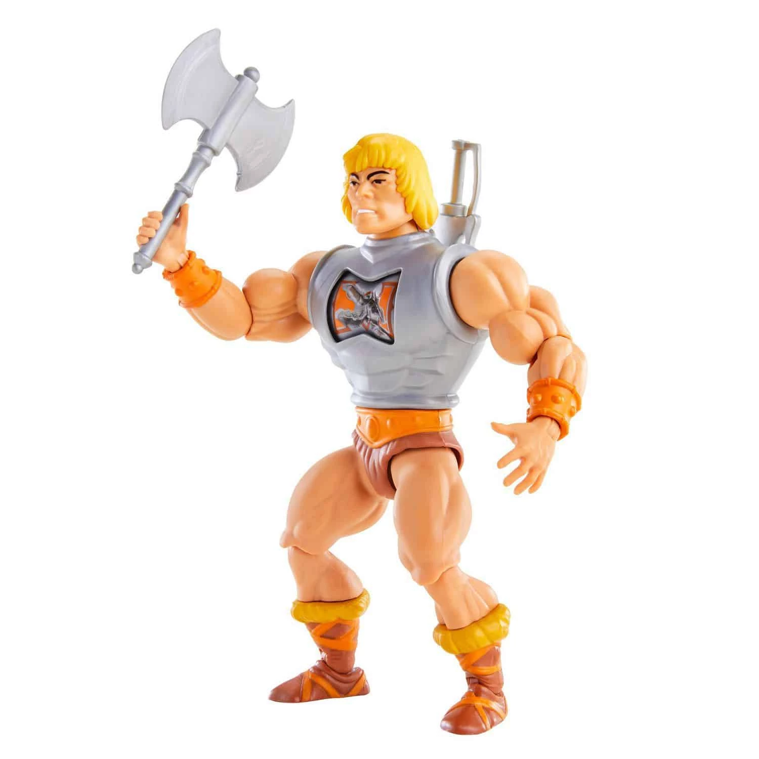 Les Maîtres De L'univers Figurine Articulée - Musclor 14cm (Mini Bande Dessinée Incluse) – Image 9