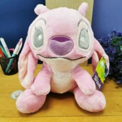 Peluche Stitch Rose - Angel (26cm)